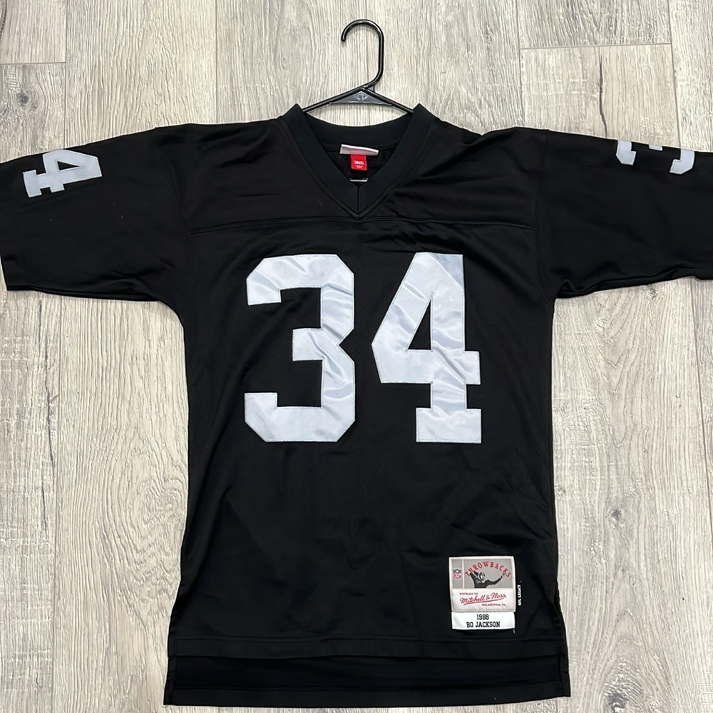 Bo Jackson Las Vegas Raiders 1990 Mitchell & Ness Authentic Throwback Jersey